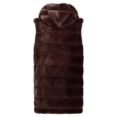 5. Geographical Norway Women's Fleece Uphemere Dark Brown Db Lady 0136 Dark brown (WZ6797F/GN-Dark brown)