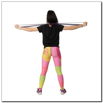 5. Exercise band HMS PURPLE GU05 32x4.5x2080 mm