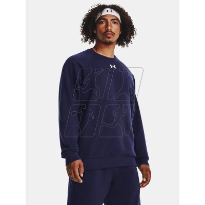 3. Under Armor Fleece Crew M 1379755-410 sweatshirt