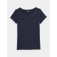 5. Women's regular plain T-shirt 4F 4FMM00TTSHF731-30S