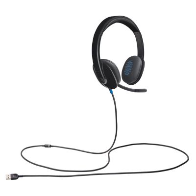 13. Logitech H540 Headphones 981-000480 (Black)