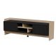 2. PORTO 2D TV cabinet 150x38x50 oak/black