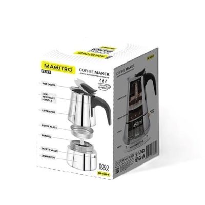 5. 6-cup coffee maker MR-1660-9 -BLACK MAESTRO