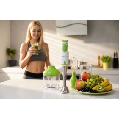 5. Esperanza Crema EKM003G Hand Blender (450W; green)