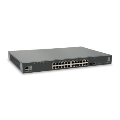 4. LevelOne GTL-2881 Managed Network Switch L3 Gigabit Ethernet (10/100/1000) Gray