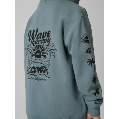 7. Boy's loose hooded sweatshirt 4F 4FJRSS26TSWSM3052-46S