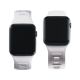 9. 3mk Silicone Watch Strap for Apple Watch 38 / 40 / 41 mm - white