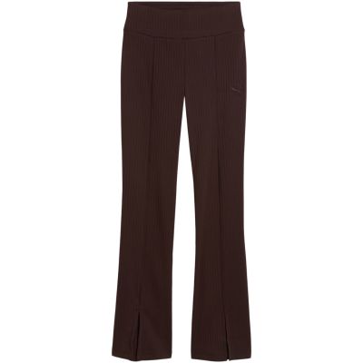 2. Puma Rib Flared Women's Leggings Brown 694028 33
