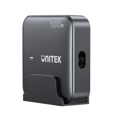 2. UNITEK GAN DESK CHARGER 100W 2XUSB-A 2XUSB-C BLACK
