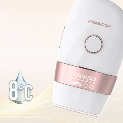 5. MAXGROOM JD-TM003 IPL epilator for hair removal - white and pink