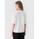 4. Women's oversize printed T-shirt 4F 4FRAW24TTSHF2582-10S