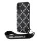 2. Karl Lagerfeld KLHCN61SAKLMBSK iPhone 11 / Xr 6.1" black/black hardcase Monogram Losange Saffiano