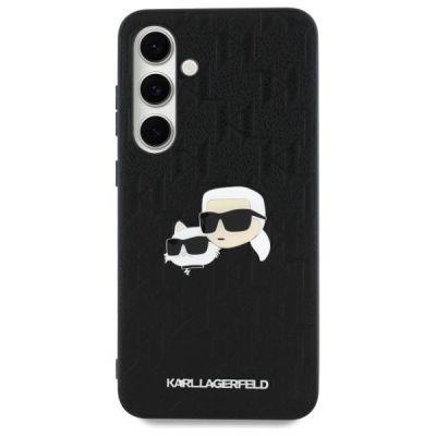 3. Karl Lagerfeld KLHCS24FEPGKLKCPK Sam S24 FE S721 black/black hardcase Monogram Karl&Chaoupette Head Pin