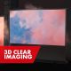 13. MACLEAN Portable Projection Screen, Compact, Floor-Standing, 100", 4:3, MC-211