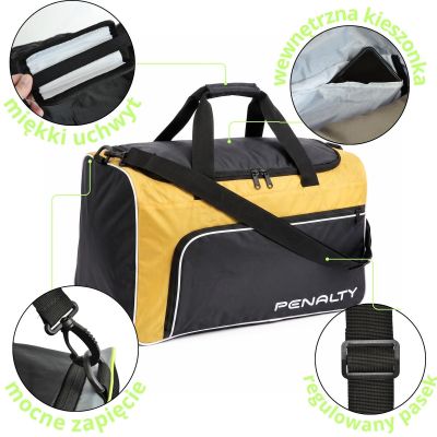 4. PENALTY BAG MALA GYM S11 MEDIUM YELLOW