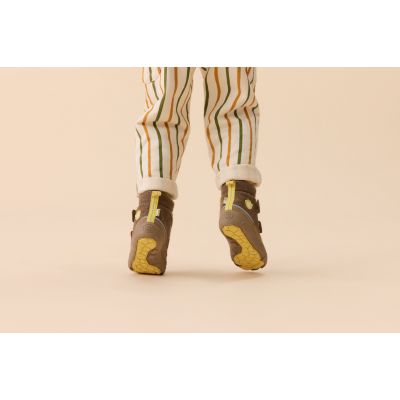 13. Affenzahn Comfy Tiger Recycled Wool Barefoot Winter Boots (01250-70003)
