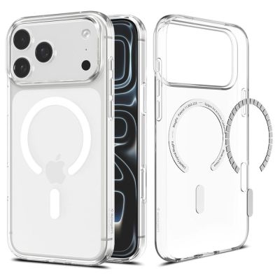 2. Spigen Liquid Crystal MagSafe Case for iPhone 18 Pro Max / 17 Pro Max - Clear and White