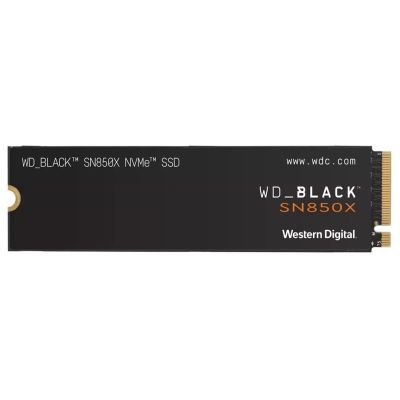7. WD Black SN850X WDS400T2X0E SSD (4 TB ; M.2; PCIe NVMe 4.0 x4)