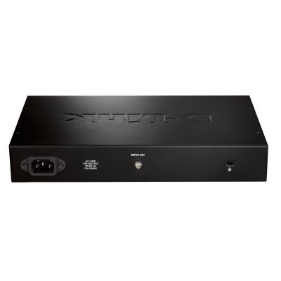 3. D-Link DGS-1016D/E Network Link Unmanaged Black, Metallic