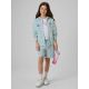 3. Girls' sleeveless T-shirt with print 4F 4FJRSS26TSLEF328-11S