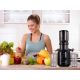 31. ELDOM SLOW JUICER PJ350 250 W BLACK TWO FILTERS NEW GENERATION HEAVY PRESS
