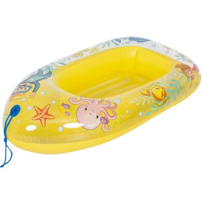 30. INFLATABLE BOAT FOR SWIMMING 112x70CM 37593 YELLOW