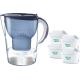 Brita Marella XL jug + 4 Maxtra inserts blue