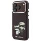 2. Karl Lagerfeld Smooth Karl & Choupette Bodies Sketch MagSafe case for iPhone 18 Pro / 17 Pro - burgundy
