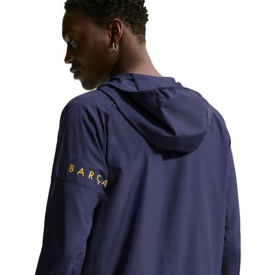 4. Nike FC Barcelona City Side Men's Jacket Navy Blue IO3430 498