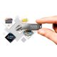 3. Flash drive ADATA UV250 AUV250-32G-RBK (32GB; USB 2.0; silver)