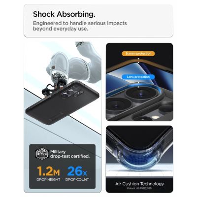 11. Spigen Tough Armor Mag MagSafe Case for Samsung Galaxy S26 Ultra - Black