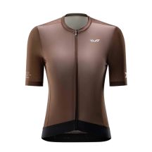 Rockbros 15110007005 TVI Women's Short Sleeve Cycling Jersey L - Brown