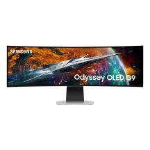 Samsung G95SC Computer Monitor 124.5 cm (49") 5120 x 1440 px Dual QHD OLED Silver