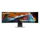 Samsung G95SC Computer Monitor 124.5 cm (49") 5120 x 1440 px Dual QHD OLED Silver