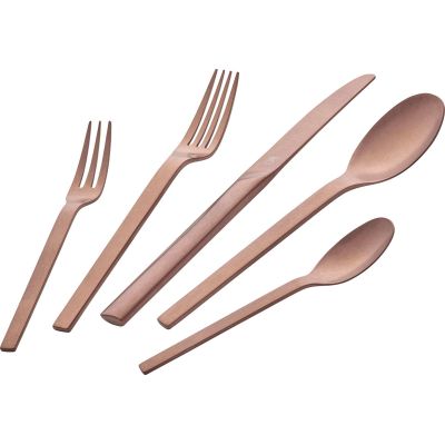 ZWILLING MINIMALE 30-piece matte cutlery set - Rose gold