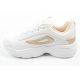 3. Fila women's sports shoes Skye ZP sneakers fashionable white lightweight