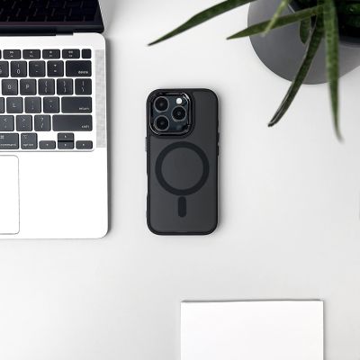 6. Magnetic Collection MagSafe iPhone 16 Pro Max Case - Black