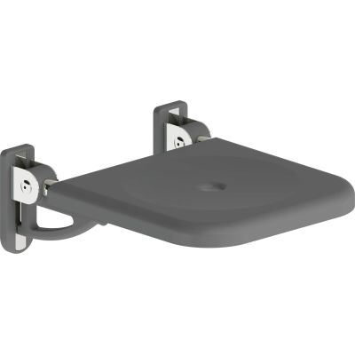 Folding wall seat