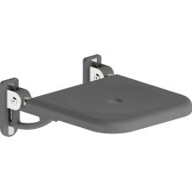 Folding wall seat