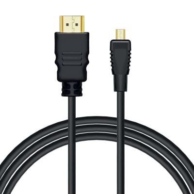 SAVIO HDMI CABLE (M) - MICRO HDMI (M), 2M, BLACK, CL-40/M