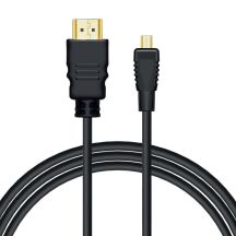 SAVIO HDMI CABLE (M) - MICRO HDMI (M), 2M, BLACK, CL-40/M
