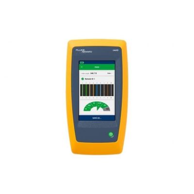 2. Fluke LIQ-KIT Network Cable Tester PoE Tester Gray, Yellow