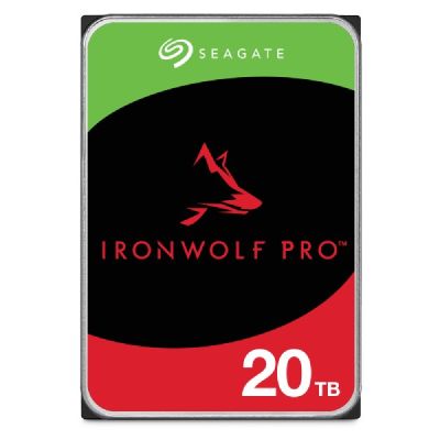 17. Seagate IronWolf Pro HDD (20 TB; 256MB; 3.5"; SATA)
