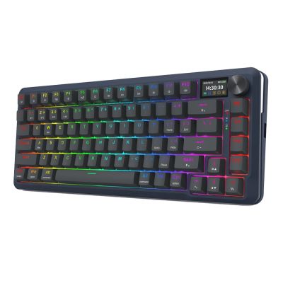 7. REDRAGON K708-RGB-PRO FLEKACT Keyboard USB + RF Wireless + Bluetooth Black