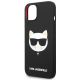 6. Karl Lagerfeld KLHMP14MSLCHBK iPhone 14 Plus 6.7 "hardcase black / black Silicone Choupette Head Magsafe