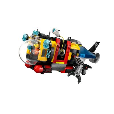 7. LEGO CITY 60462 Helicopter, Fire Truck and Submarine Set
