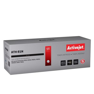 Activejet ATH-81N Toner (replaces HP 81A CF281A; Supreme; 10,500 pages; black)