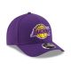 3. New Era 9FORTY Los Angeles Lakers NBA Team M-Crown Purple Snapback Cap - 60755462