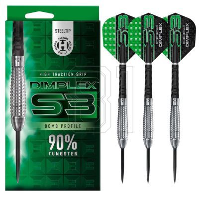 Harrows Dimplex S3 Bomb Darts 90% Steeltip