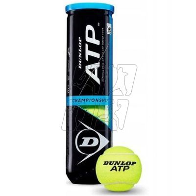 2. Dunlop ATP Championship S599710 Tennis Ball